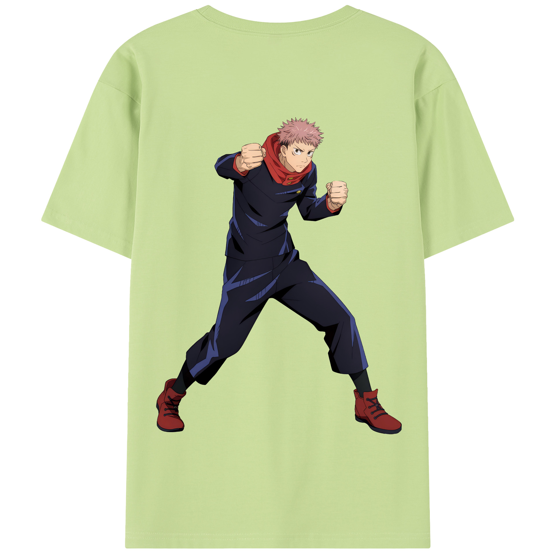 （画像用） 呪術廻戦 Jujutsu Kaisen 綿100％半袖Tシャツ（背面プリント）